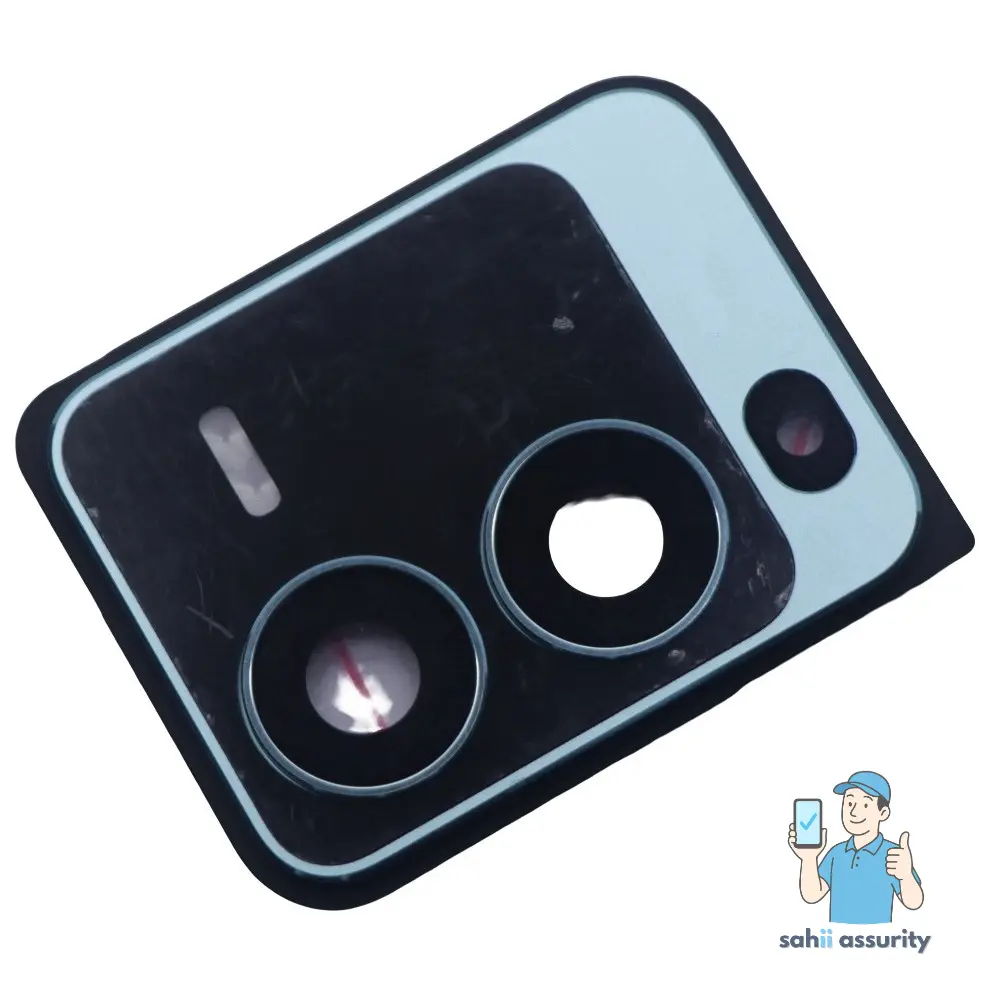 Camera Lens Glass with Frame for Vivo V25 Pro Blue